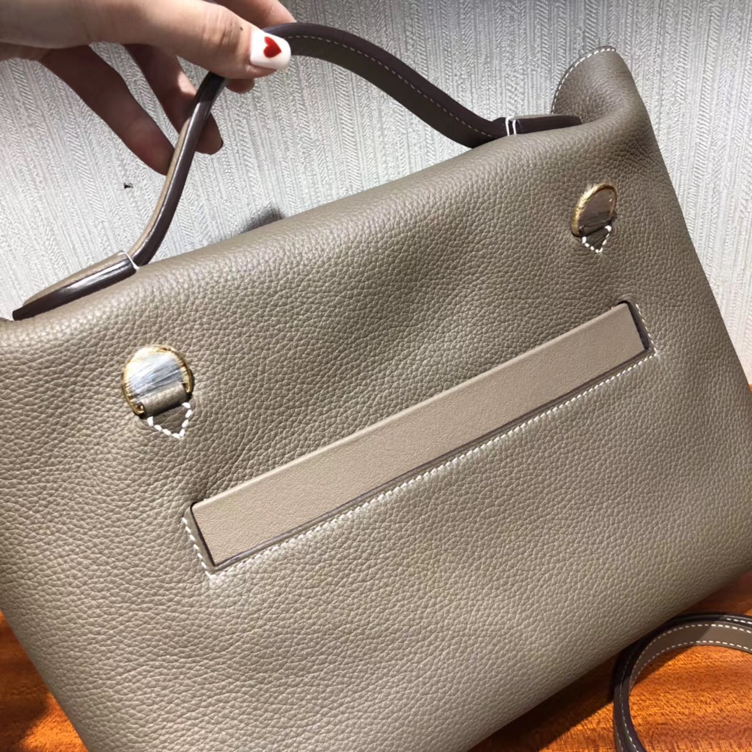 馬來西亞 吉隆坡柏威年廣場專賣店Hermes Kelly 24/24 Bag CK18大象灰金扣