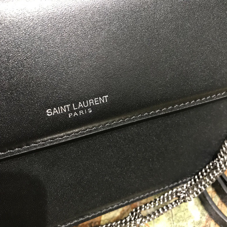 聖羅蘭包包官網 YSL SAC MINI POCHETTE 黑色進口南非牛皮