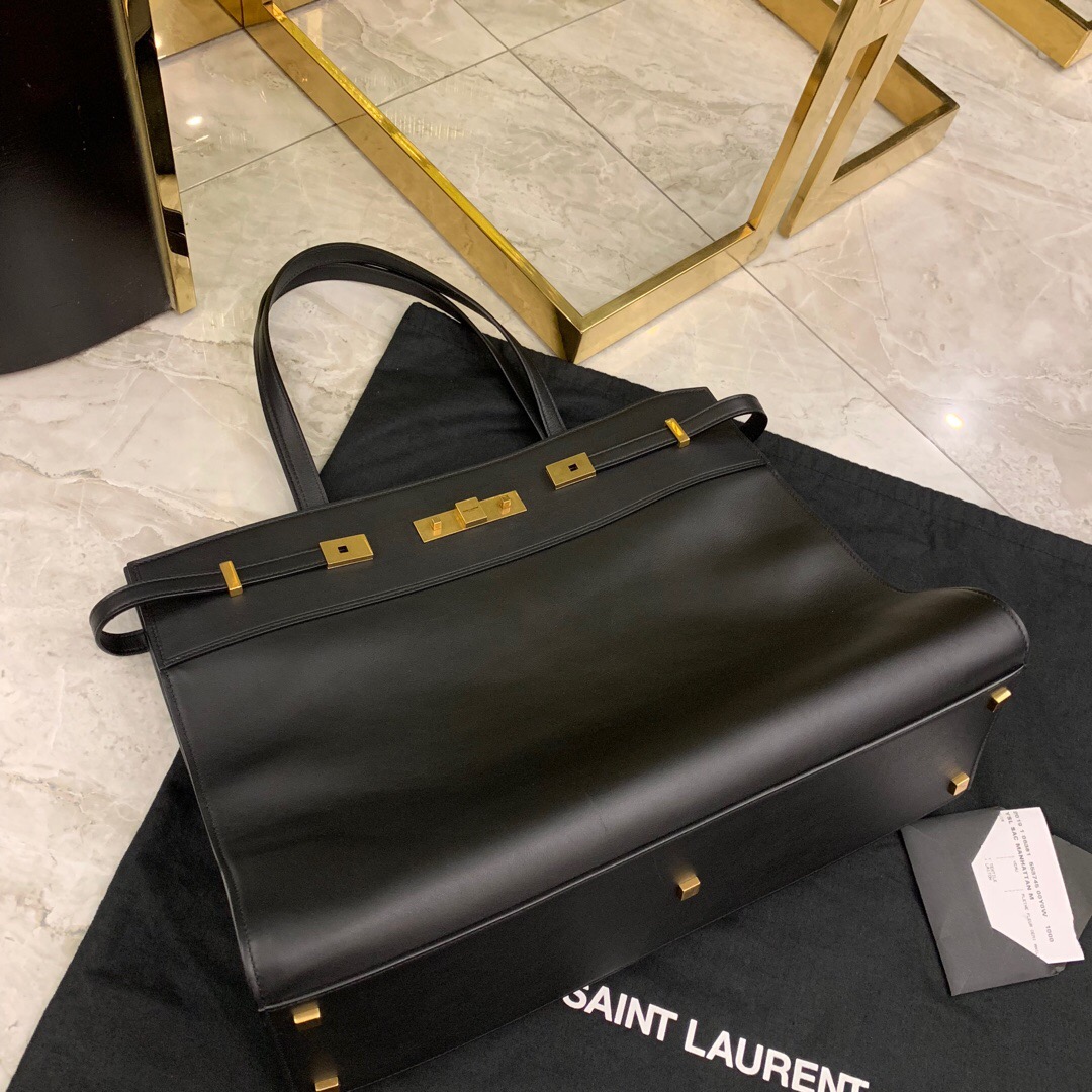 聖羅蘭女包 YSL MANHATTAN MEDIUM SHOPPING BAG IN SMOOTH LEATHER