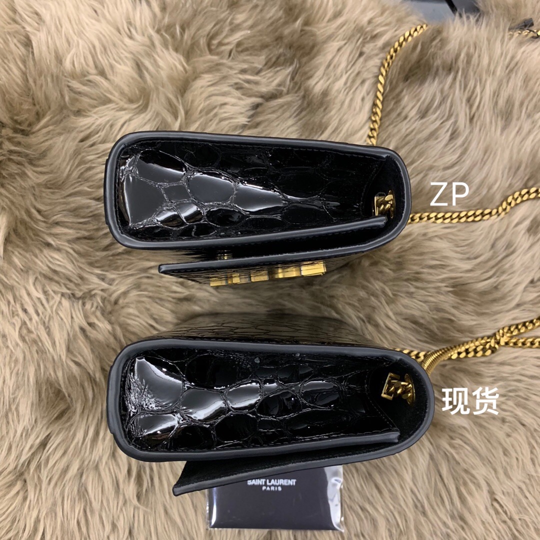 聖羅蘭 香港臺灣官網 YSL 新款女包  KATE 新皮料龜紋链条包