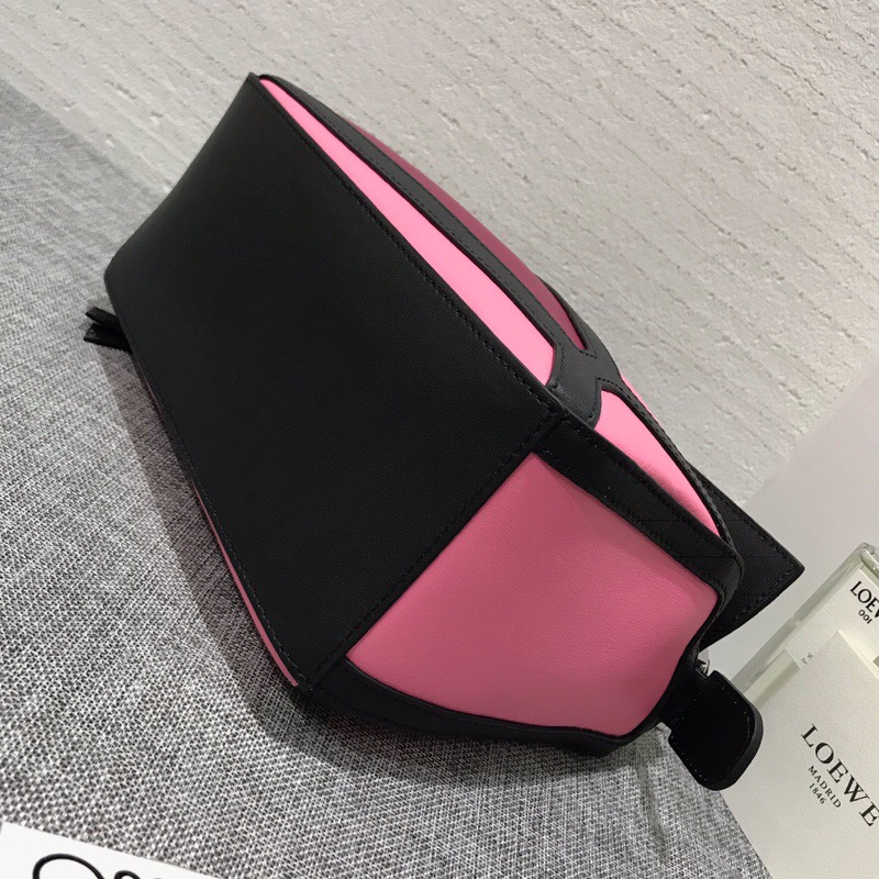 羅意威女包 Loewe Puzzle Graphic Small Bag Raspberry/Wild Rose