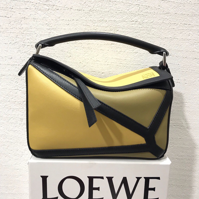 羅意威包包官網價格LOEWE Puzzle小號 Graphic Small Bag Cereal/Leaf