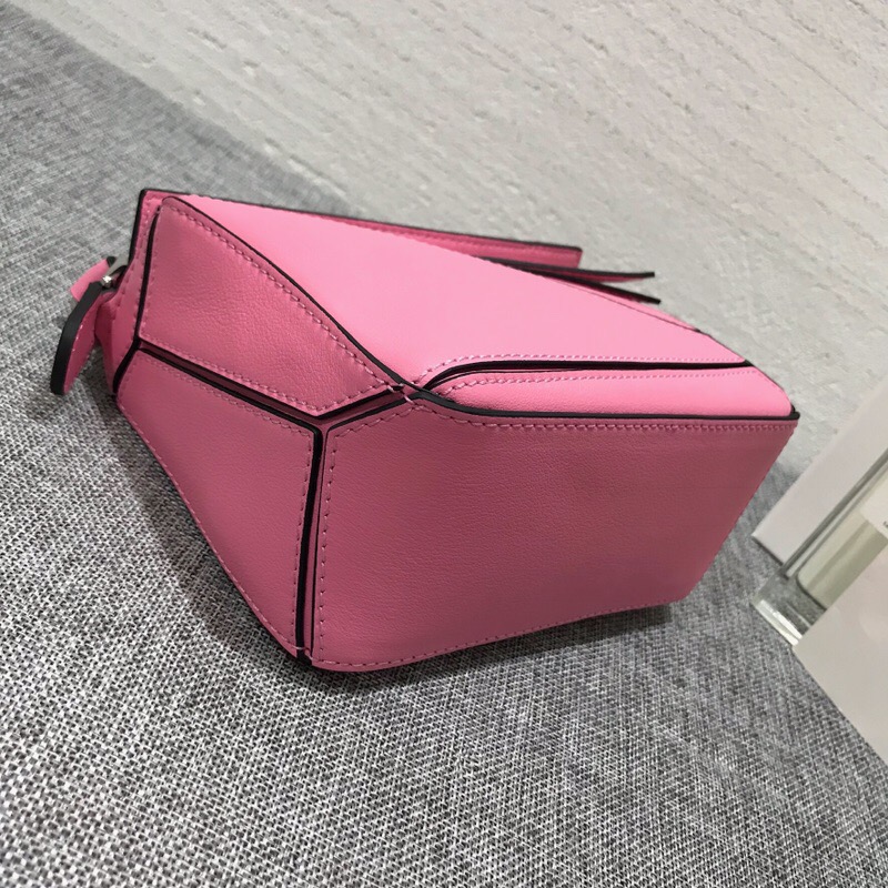 羅意威包包官網價格 迷妳款 LOEWE Mini Puzzle Bag Wild Rose