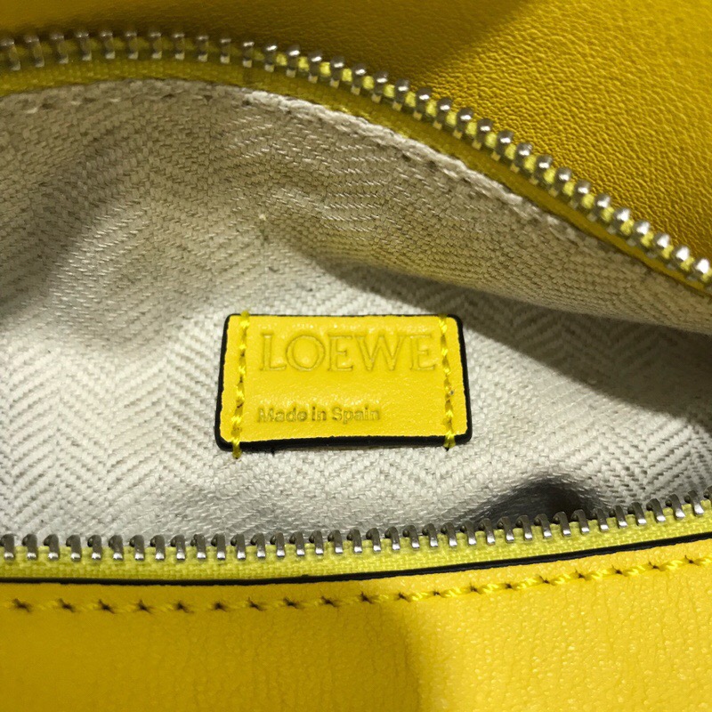 羅意威女包官網價格 迷妳款 LOEWE Mini Puzzle Bag 黃色