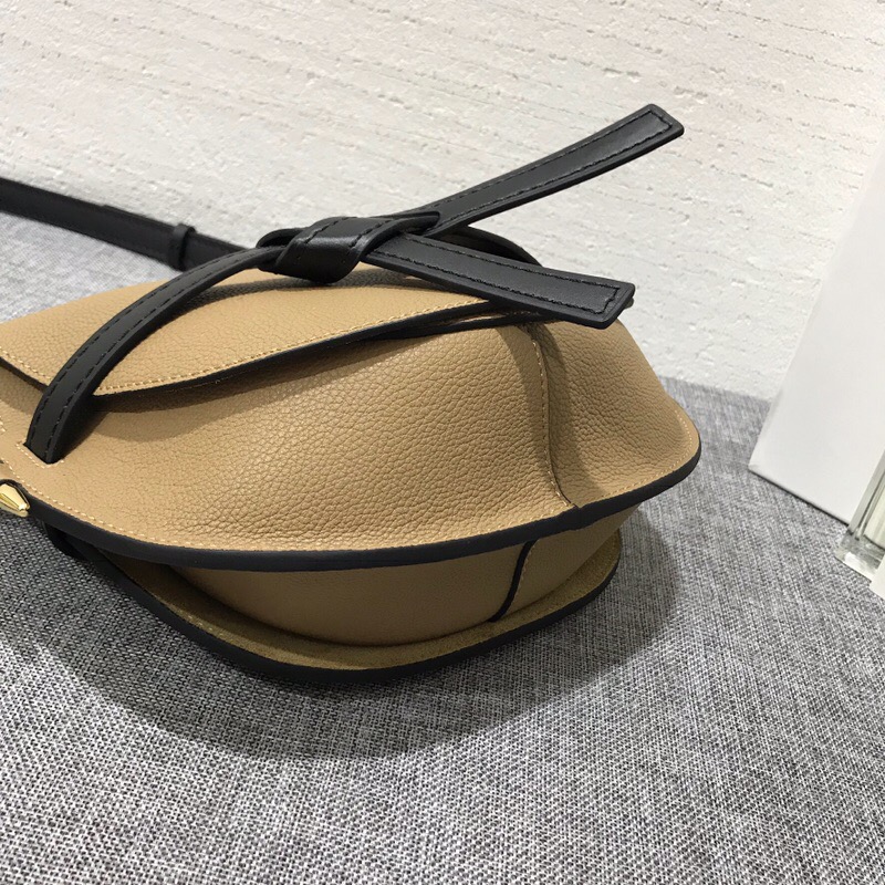 羅意威包包 loewe馬鞍包 Gate Small Bag Mocca/Black