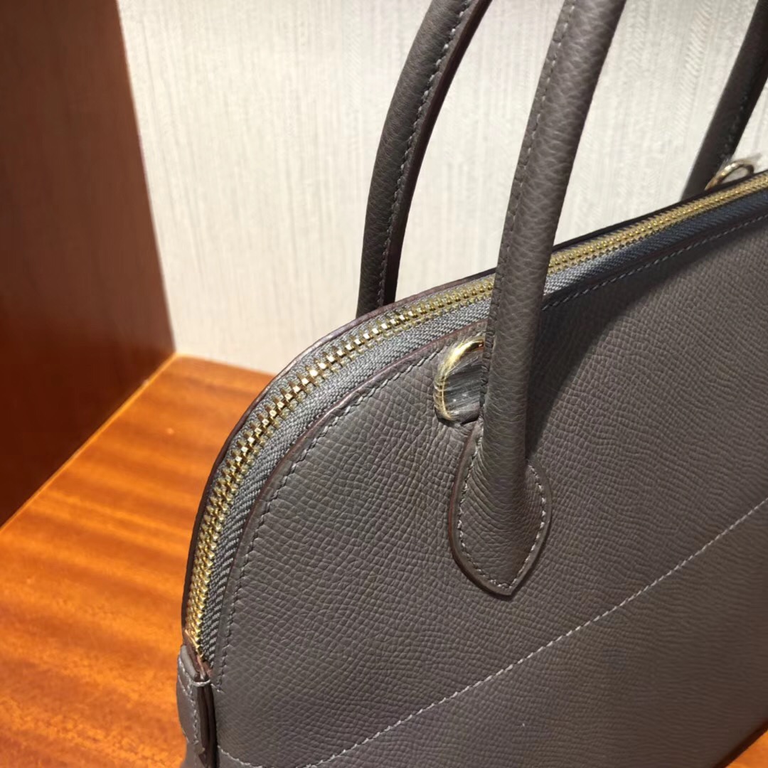 臺灣新北市瑞芳區 愛馬仕寶萊包 Hermes bolide 27cm Handbags  8F Etain锡器灰