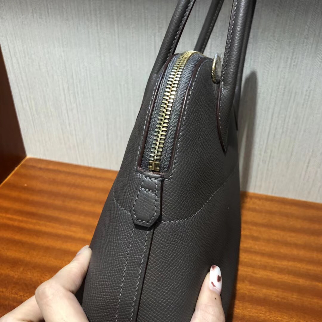 臺灣新北市瑞芳區 愛馬仕寶萊包 Hermes bolide 27cm Handbags  8F Etain锡器灰