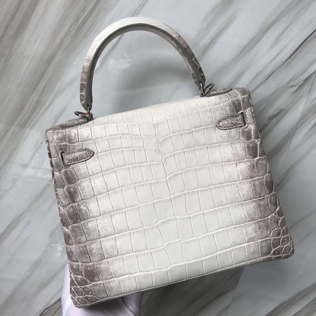 愛馬仕臺南專賣店 Hermes Birkin 25cm Himalaya 喜馬拉雅 銀扣