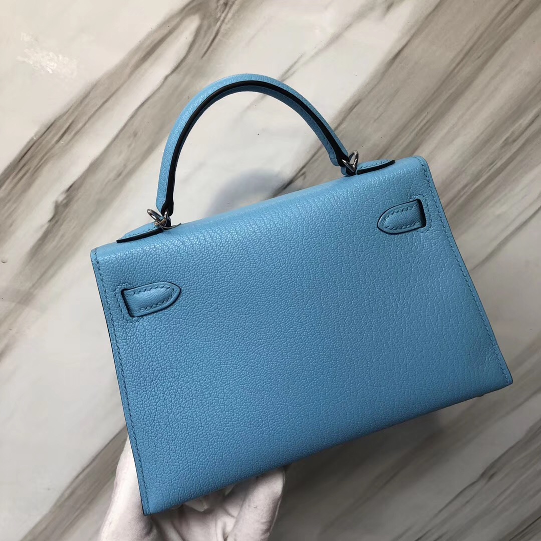 愛馬仕凱莉包 U.S.A Hermes Kelly mini2代 Chevre 山羊皮 N7糖果籃