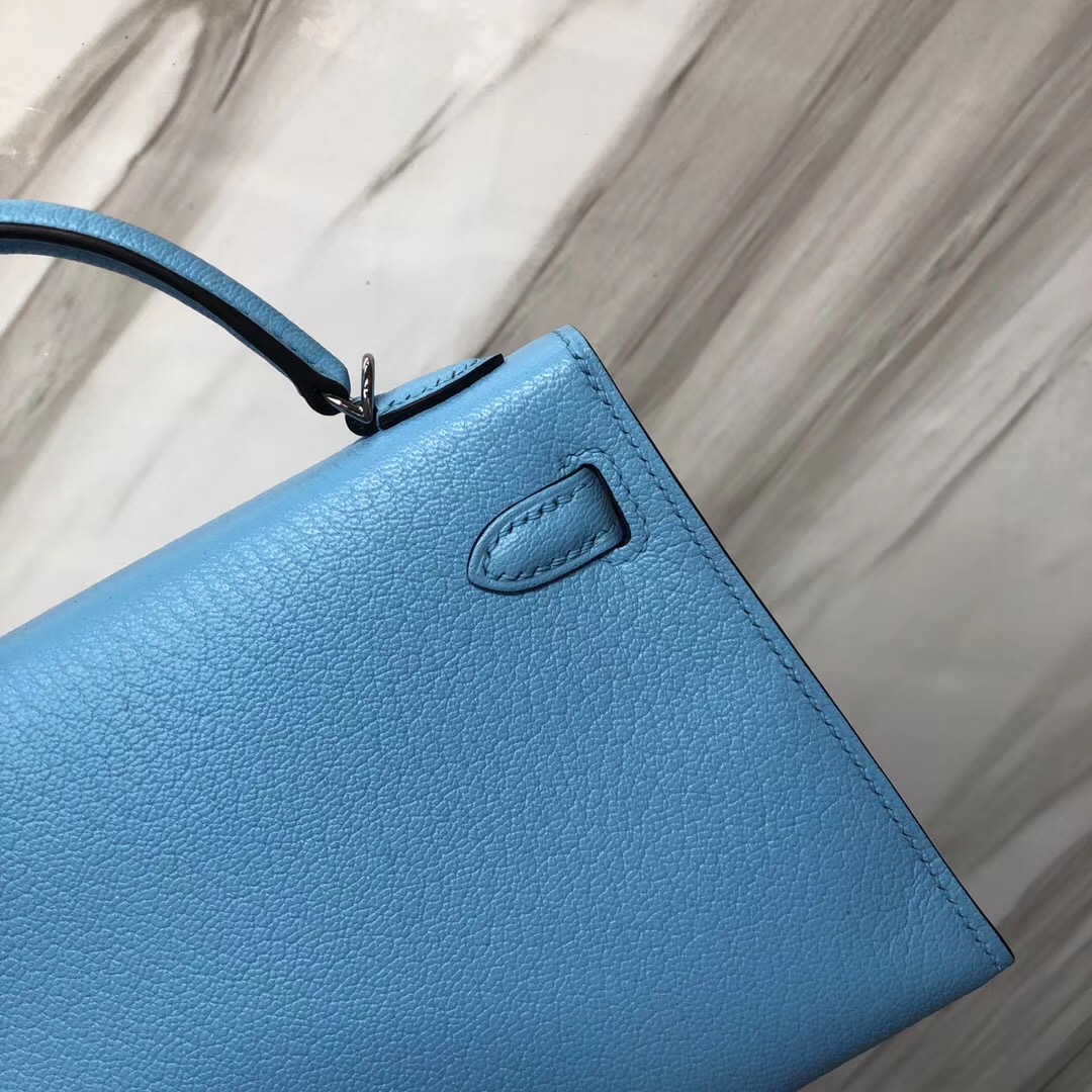 愛馬仕凱莉包 U.S.A Hermes Kelly mini2代 Chevre 山羊皮 N7糖果籃