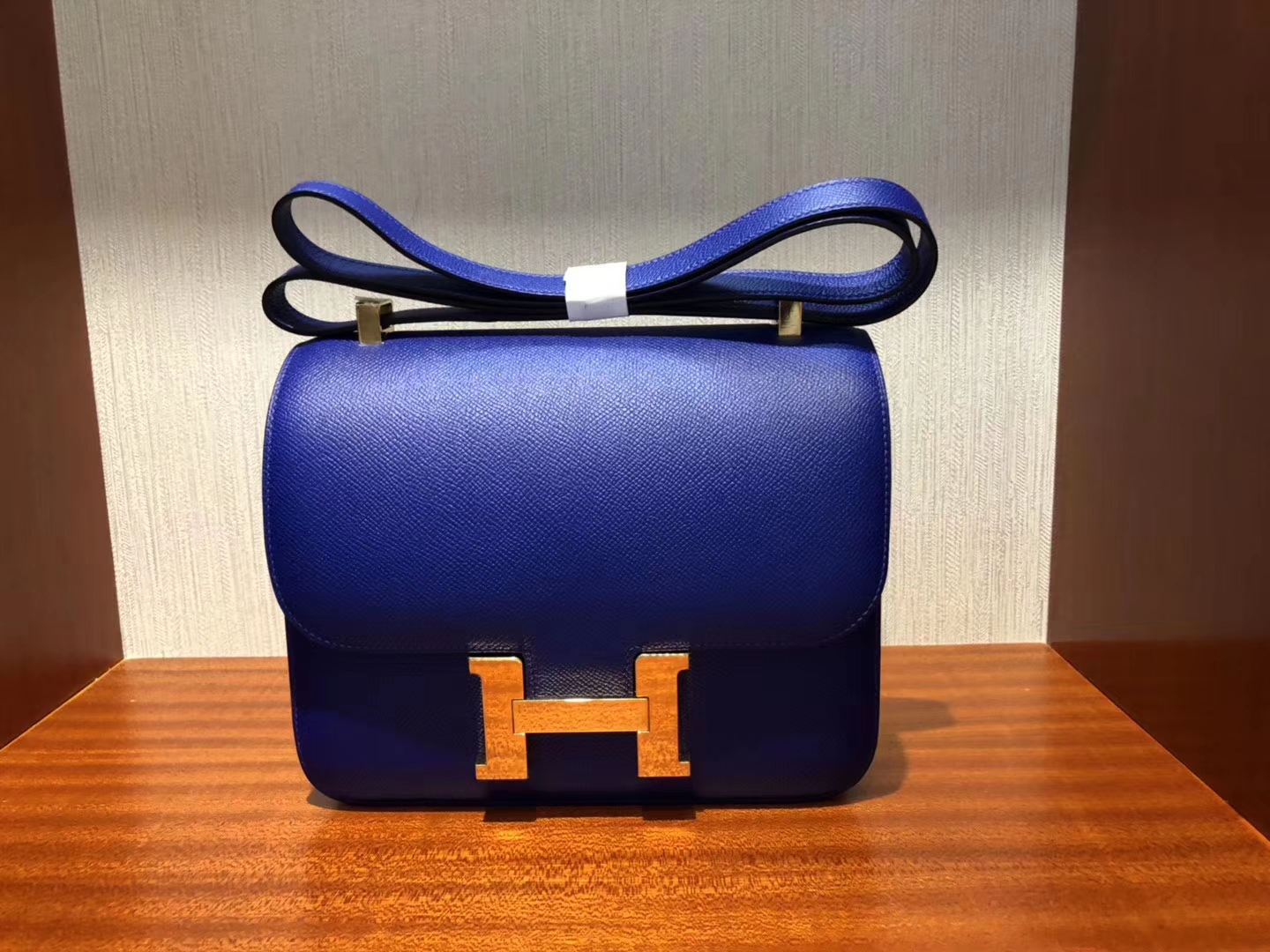 Hermes Constance 24cm 7T电光蓝 Blue Electric Epsom 掌紋牛皮