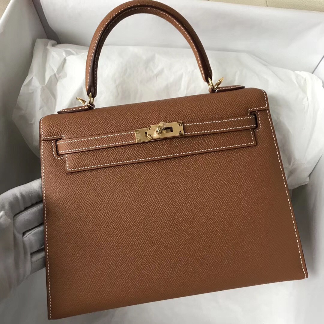 愛馬仕香港中環新店 Hong Kong Hermes Kelly 25cm CK37 Gold 金棕色