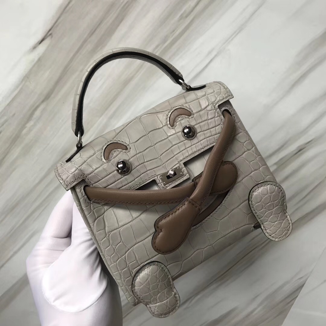 愛馬仕娃娃包 Hermès Kelly doll CK80 Pearl Grey 珍珠灰/CK18 Etaupe 大象灰