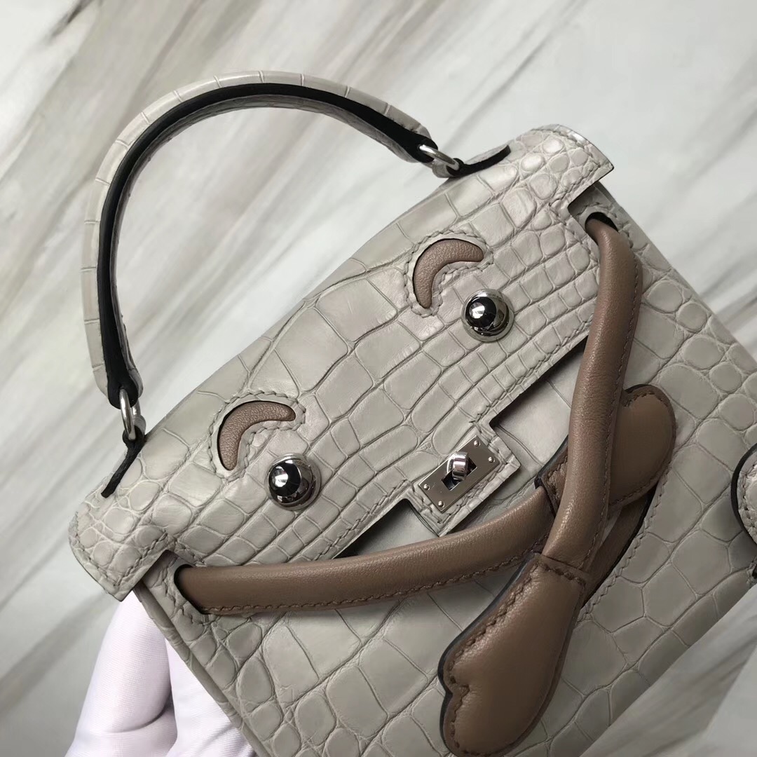 愛馬仕娃娃包 Hermès Kelly doll CK80 Pearl Grey 珍珠灰/CK18 Etaupe 大象灰