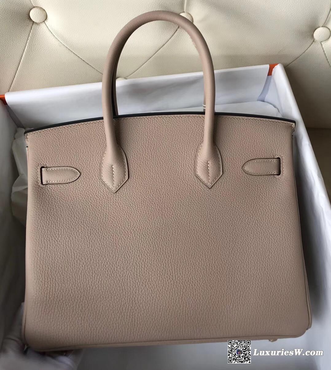 臺北愛馬仕專門店 Hermes Birkin 30cm S2風衣灰 Trench Togo小牛皮