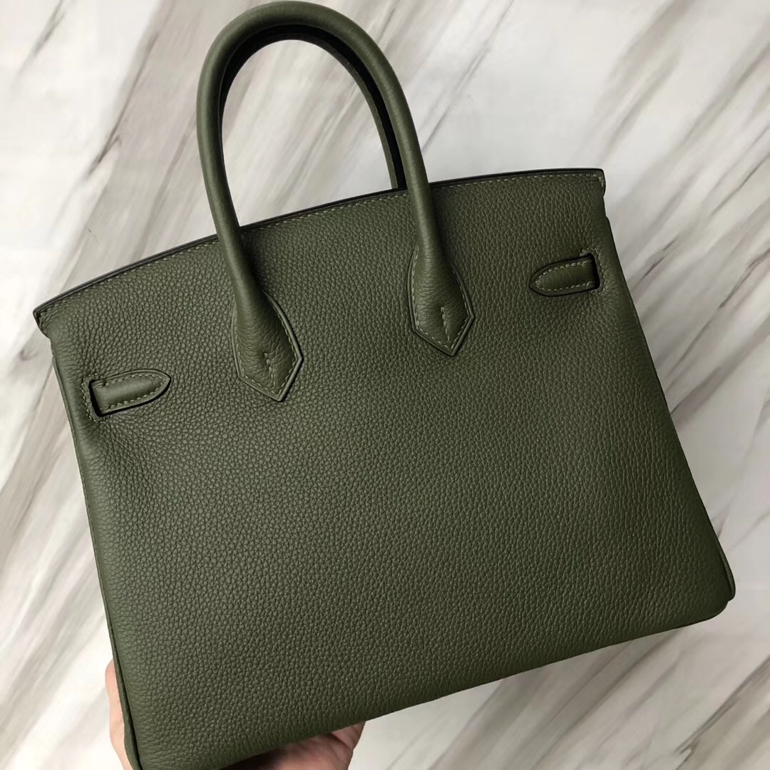 愛馬仕臺灣臺北鉑金包價格 Hermes Birkin Bag 25cm V6 Canopee 叢林綠