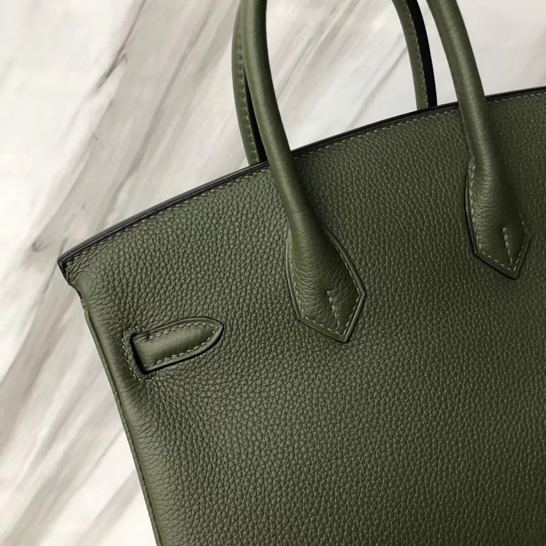 愛馬仕臺灣臺北鉑金包價格 Hermes Birkin Bag 25cm V6 Canopee 叢林綠