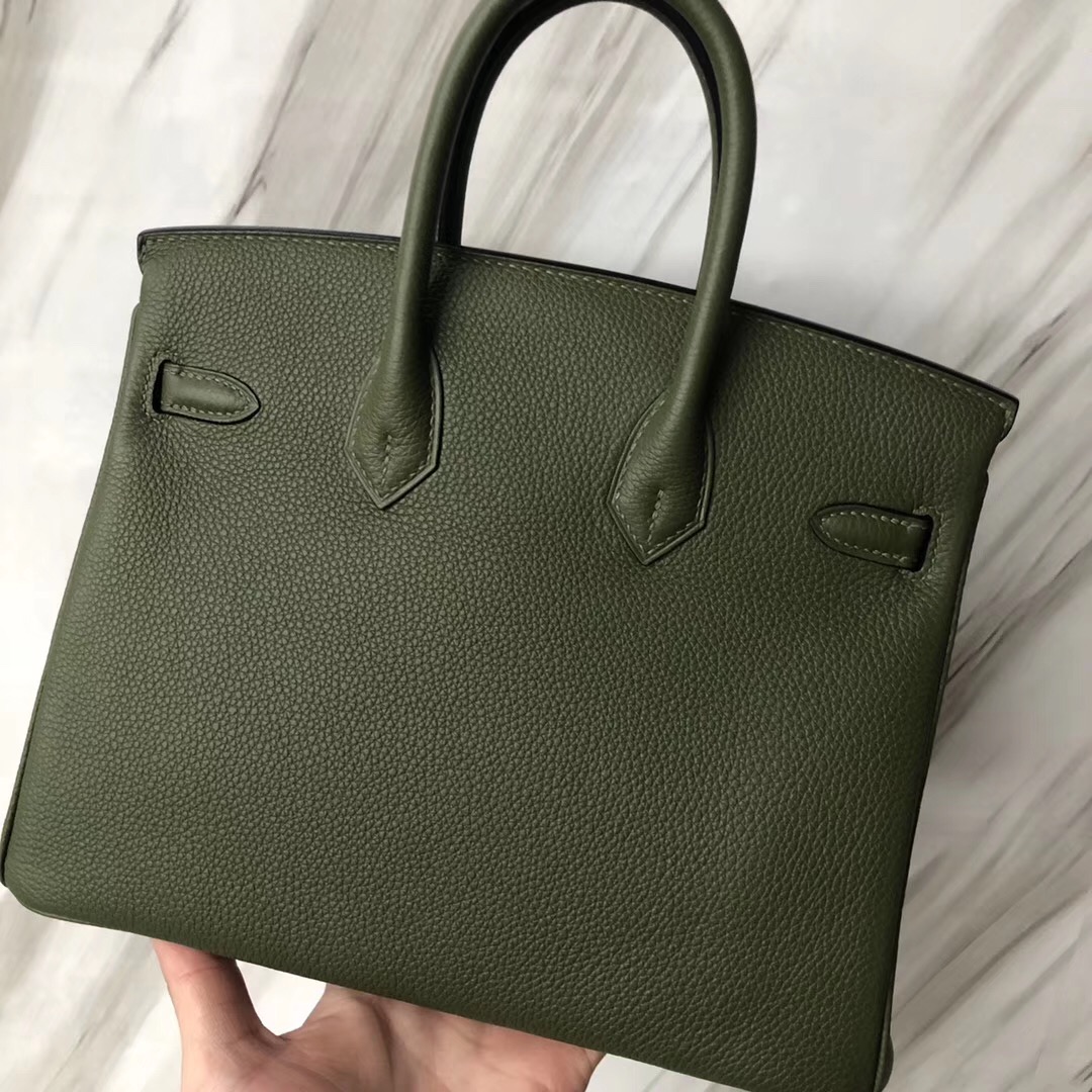 愛馬仕臺灣臺北鉑金包價格 Hermes Birkin Bag 25cm V6 Canopee 叢林綠