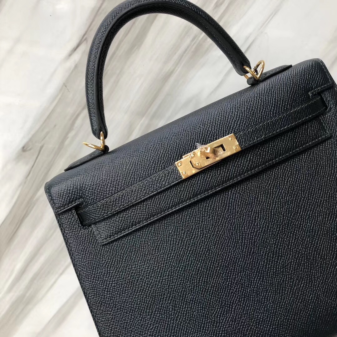 愛馬仕2019刻印 D刻 Hermes Kelly 25cm Epsom 6O松柏綠 Vert cypres