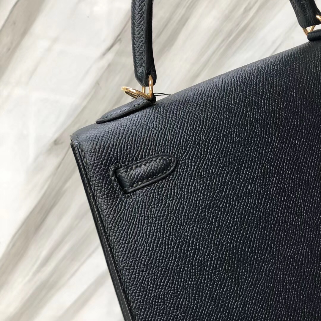 愛馬仕2019刻印 D刻 Hermes Kelly 25cm Epsom 6O松柏綠 Vert cypres