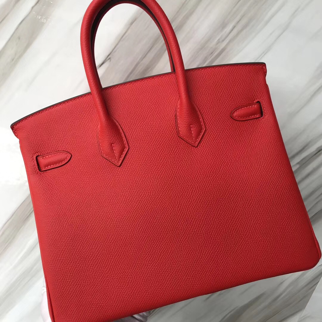 Hermes Birkin Bags 25cm 2019最新顏色 S3心紅色 Rose de course