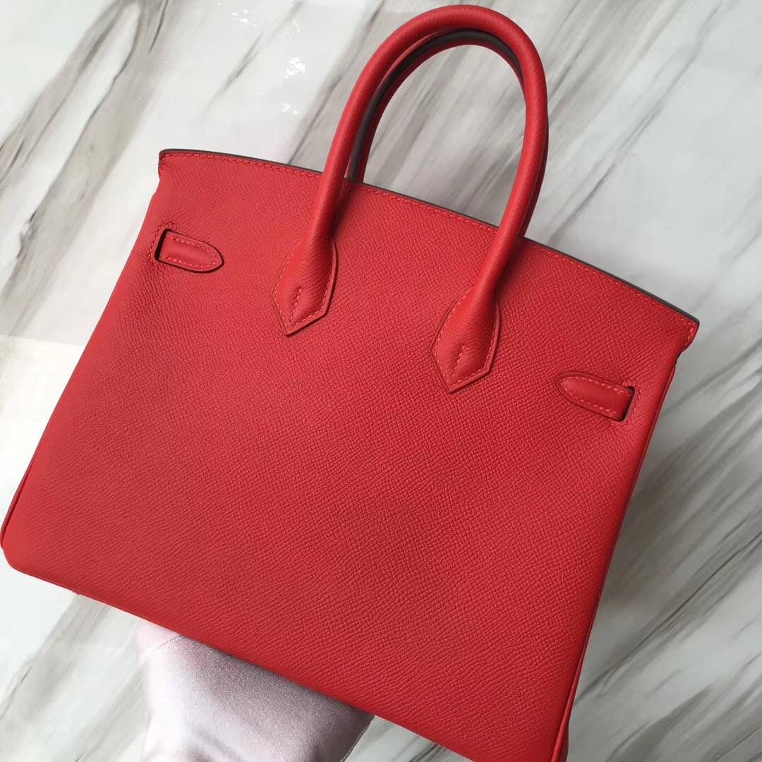 Hermes Birkin Bags 25cm 2019最新顏色 S3心紅色 Rose de course