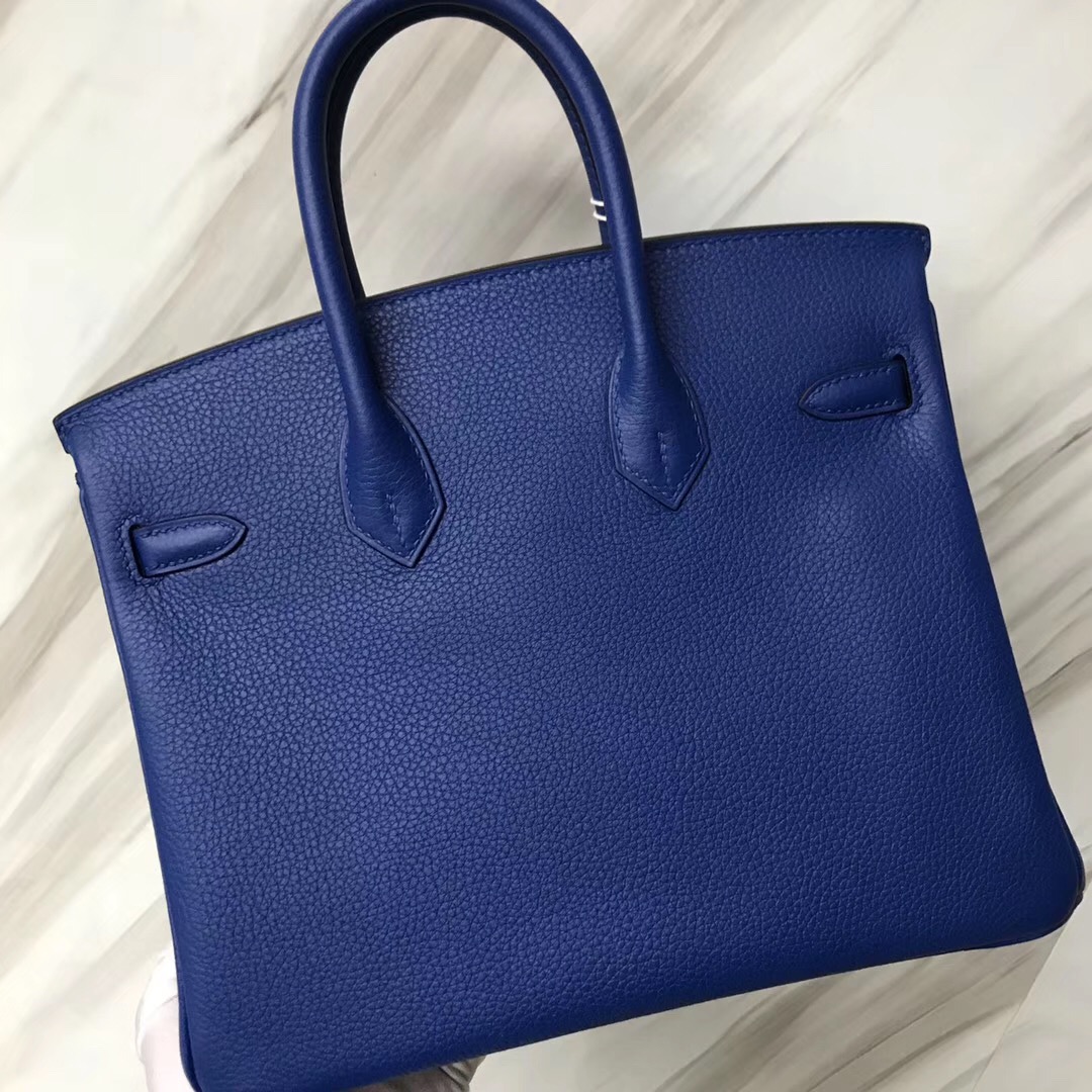 臺北愛馬仕鉑金包 Hermes Birkin 25cm Togo I7琉璃藍 Blue zellige