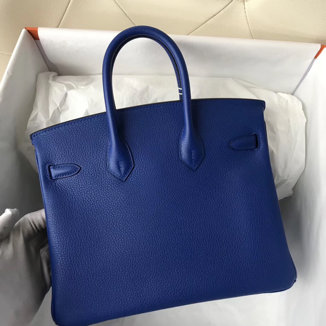 臺北愛馬仕鉑金包 Hermes Birkin 25cm Togo I7琉璃藍 Blue zellige