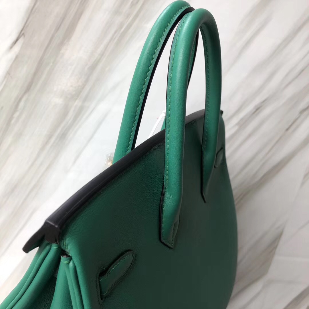 Singapore Hermès Birkin 25cm U4 絲絨綠 vert vertigo Swift calfskin