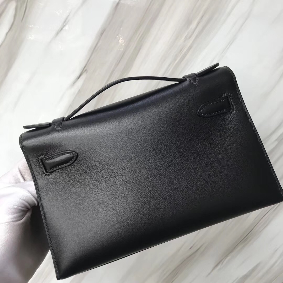 Hong Kong Hermes MiniKelly pochette CK89 Swift calfskin