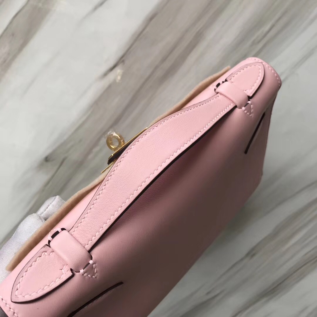 Hermes MiniKelly 3Q新櫻花粉 新粉色 Rose Sakura Swift calfskin