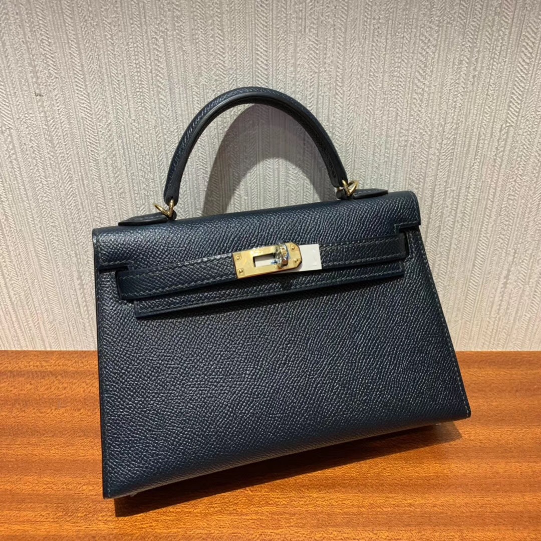 Taiwan Hermes Mini kelly二代 Epsom 6O松柏綠 Vert cypres