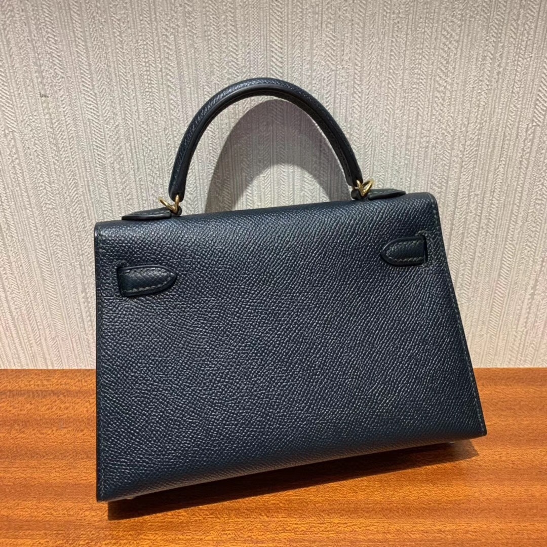 Taiwan Hermes Mini kelly二代 Epsom 6O松柏綠 Vert cypres