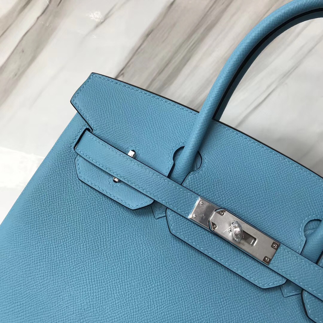 加拿大愛馬仕包包網 Canada Hermes Birkin 30cm P3北方藍 Blue de nord