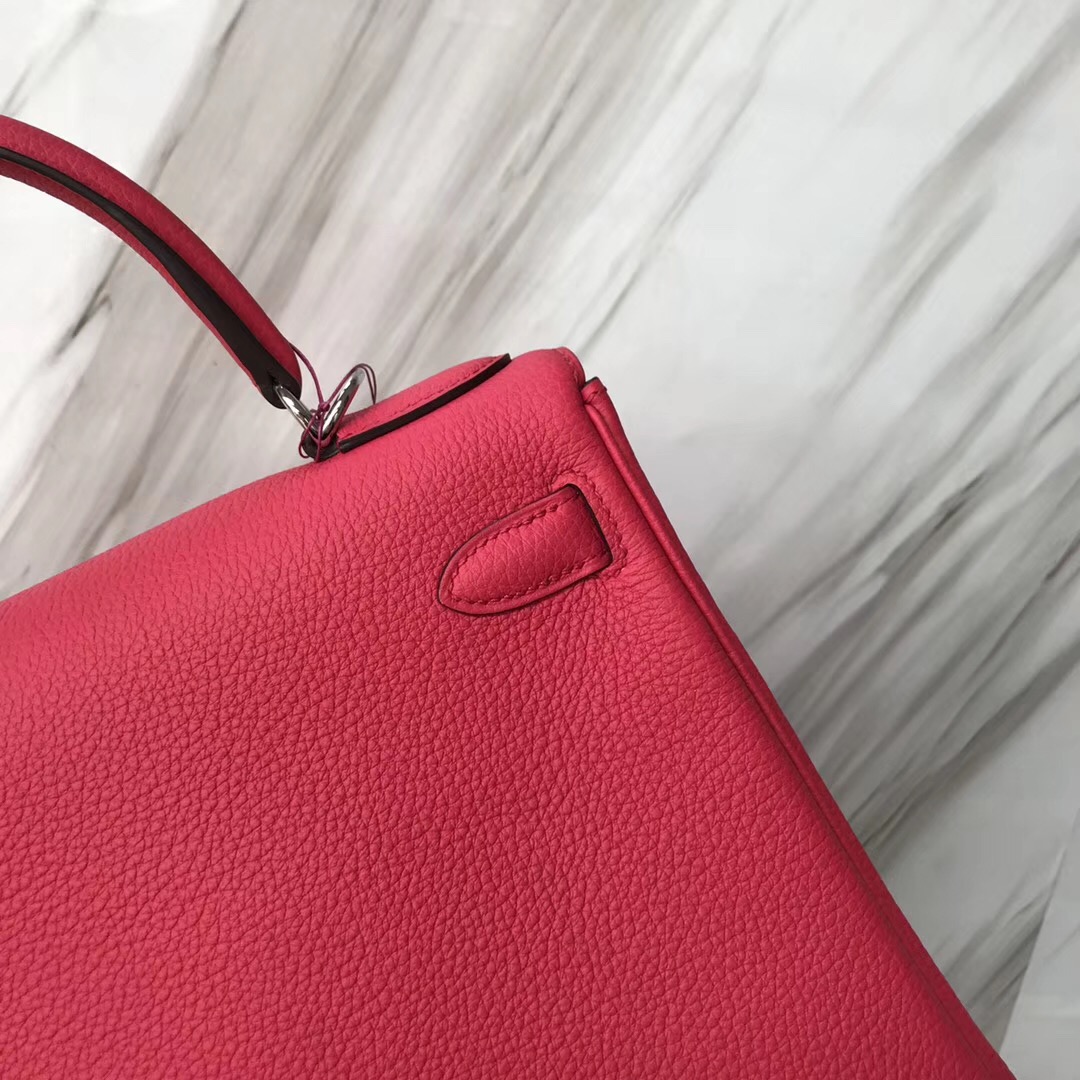 臺灣新北市愛馬仕凱莉包包 Taiwan Hermes Kelly 28cm i6 Rose Extreme極致粉