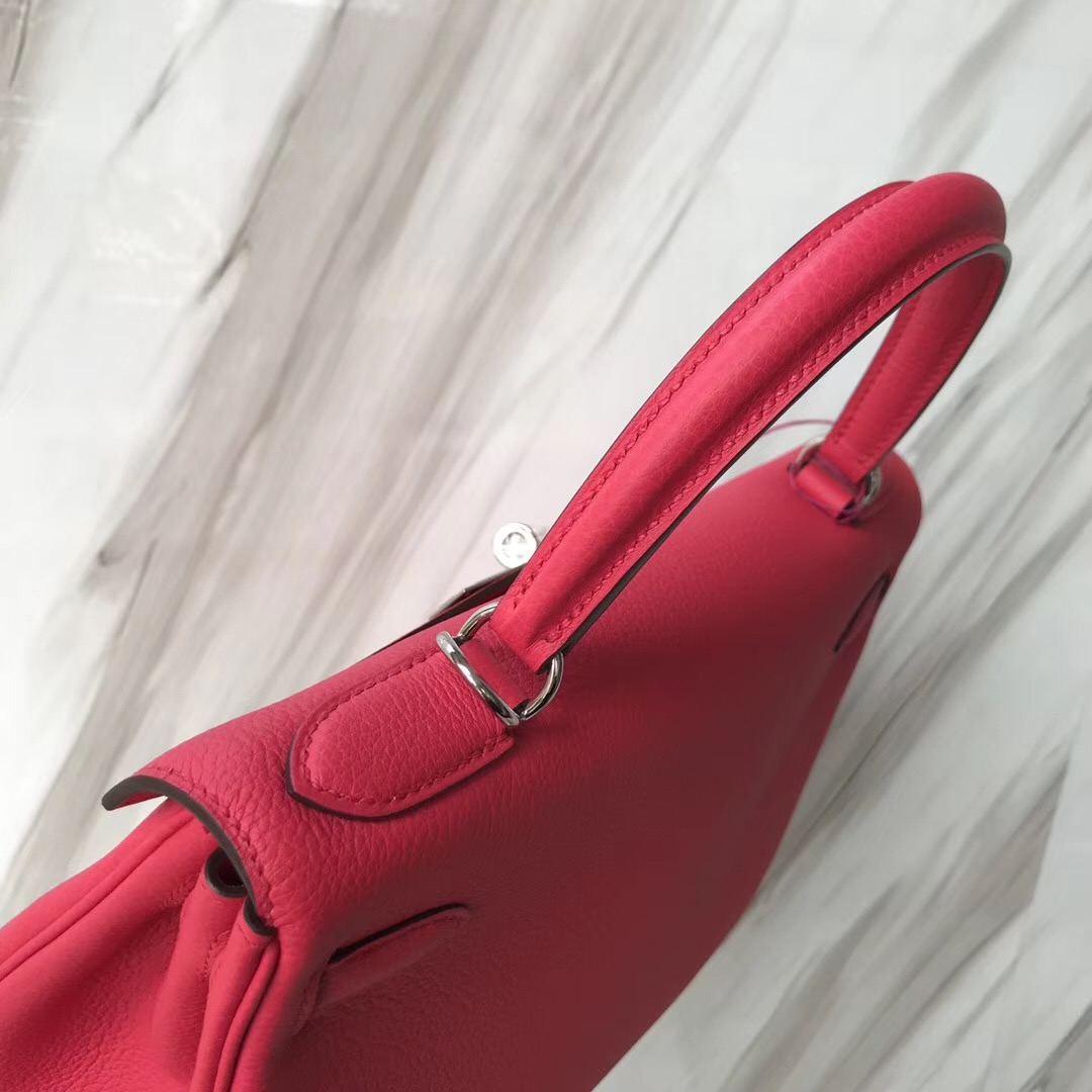 臺灣新北市愛馬仕凱莉包包 Taiwan Hermes Kelly 28cm i6 Rose Extreme極致粉