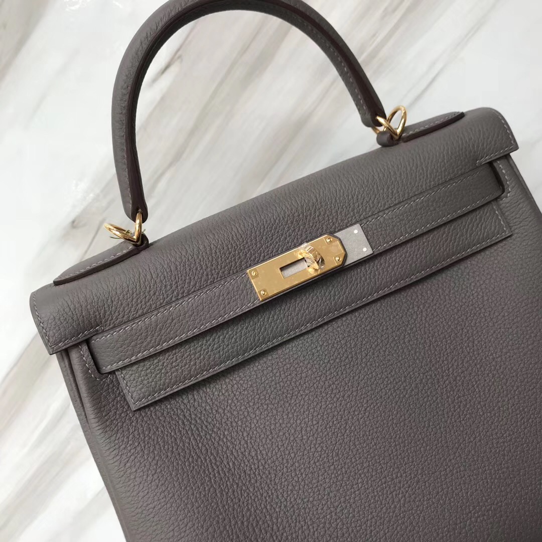 新加坡愛馬仕凱莉包地址 Singapore Hermes Kelly 28cm 8F Etain 錫器灰