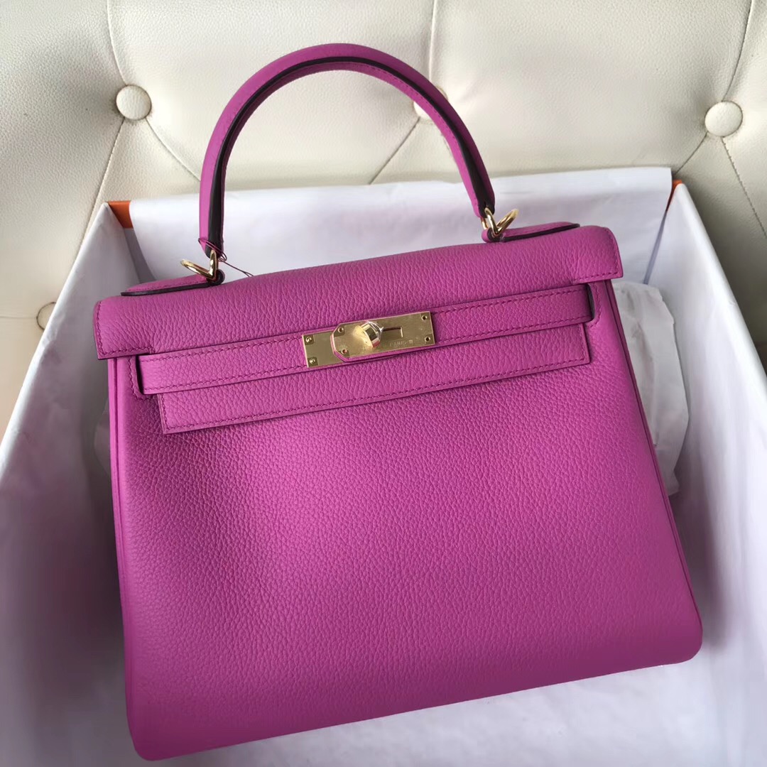 新加坡機場免稅店愛馬仕專櫃 Hermes Kelly 28cm 9I玉蘭粉Rose Magnolia