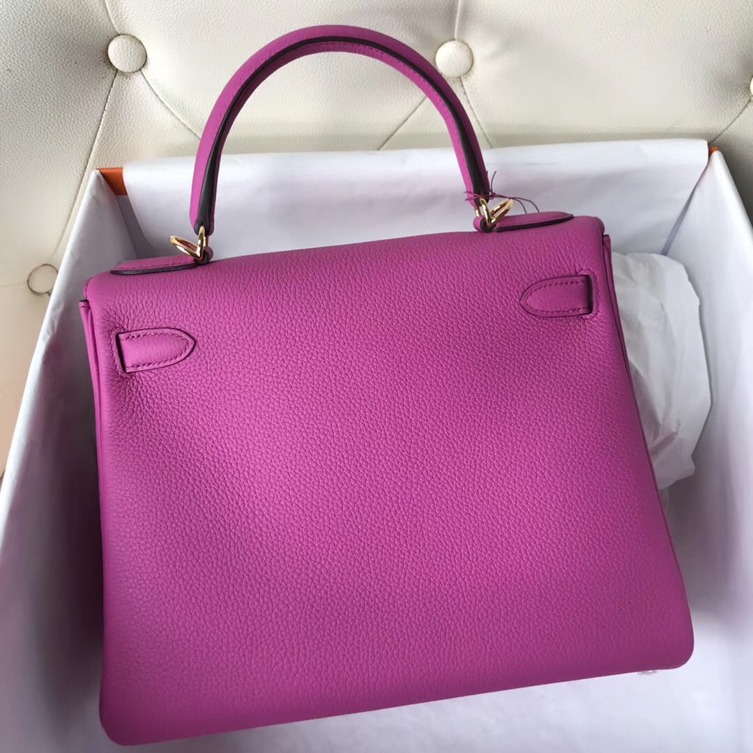 新加坡機場免稅店愛馬仕專櫃 Hermes Kelly 28cm 9I玉蘭粉Rose Magnolia