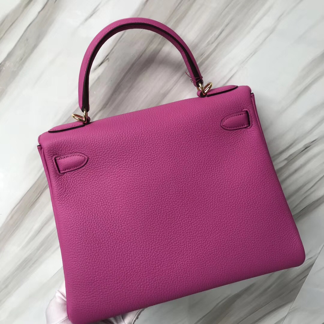 新加坡機場免稅店愛馬仕專櫃 Hermes Kelly 28cm 9I玉蘭粉Rose Magnolia