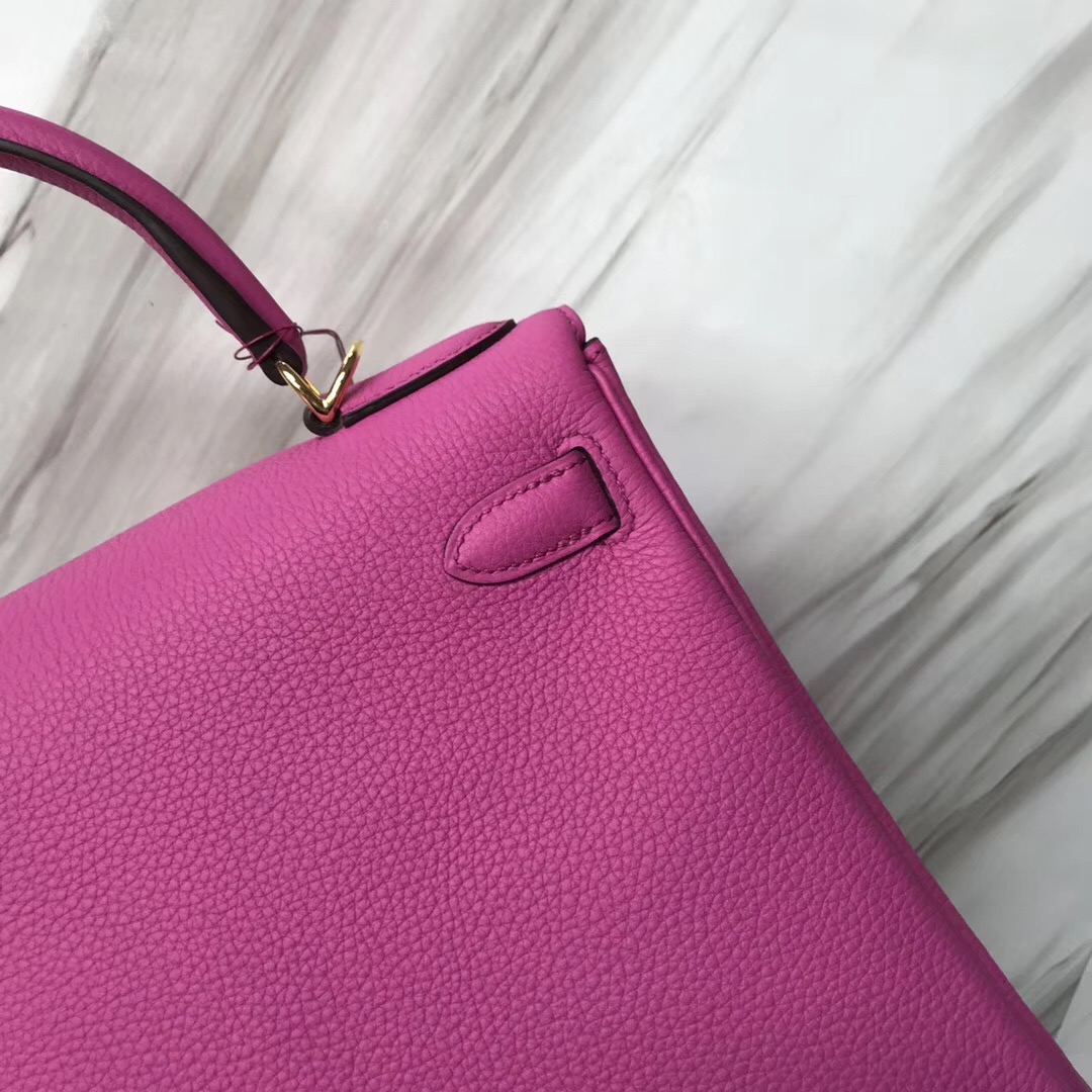 新加坡機場免稅店愛馬仕專櫃 Hermes Kelly 28cm 9I玉蘭粉Rose Magnolia