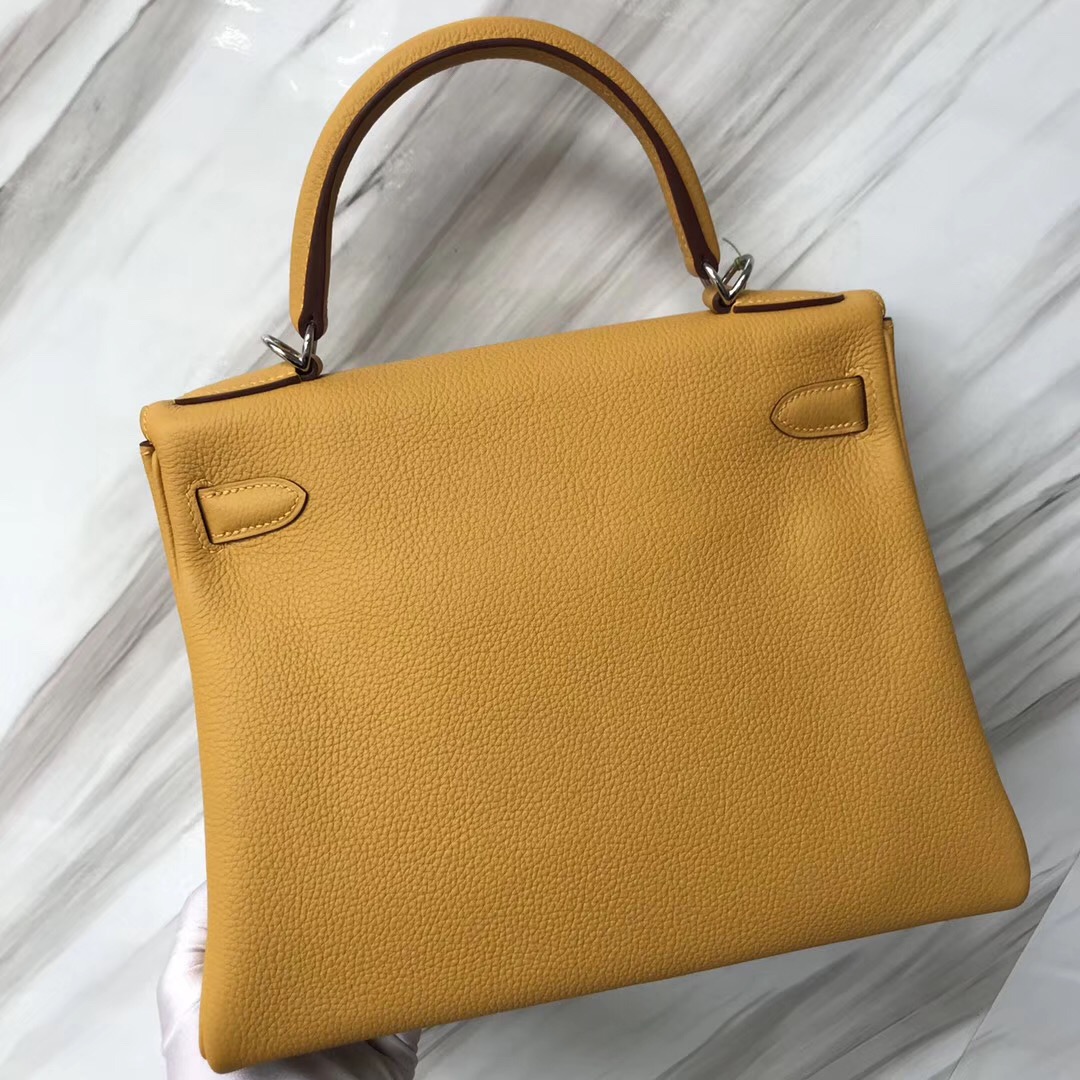 愛馬仕凱莉包包圖片 澳大利亞價格 Australia Hermes Kelly 28cm 9D琥珀黃Ambre