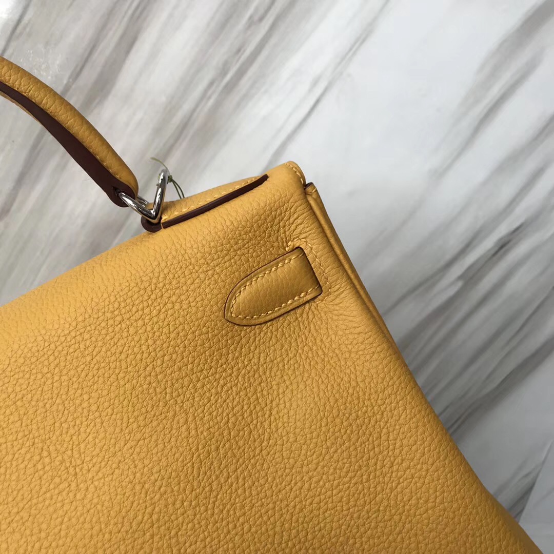 愛馬仕凱莉包包圖片 澳大利亞價格 Australia Hermes Kelly 28cm 9D琥珀黃Ambre