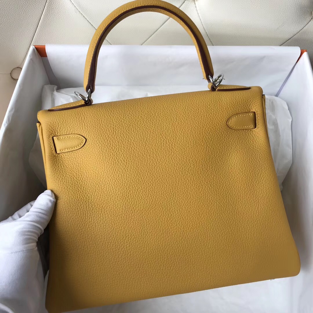 愛馬仕凱莉包包圖片 澳大利亞價格 Australia Hermes Kelly 28cm 9D琥珀黃Ambre