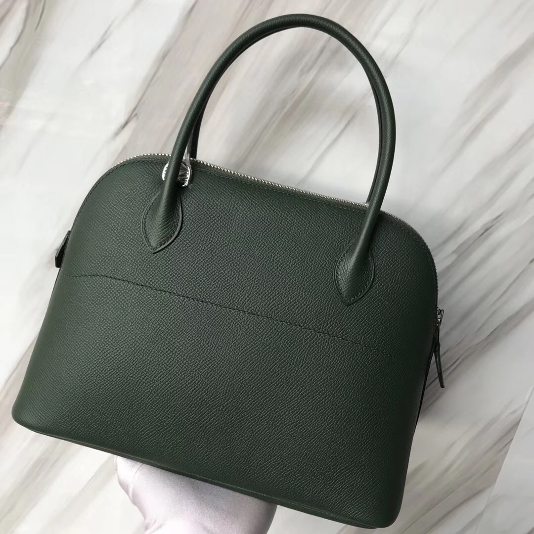 澳大利亞墨爾本維多利亞風情之都 Hermes bolide 27cm 2Q英國綠 Vert Amclais