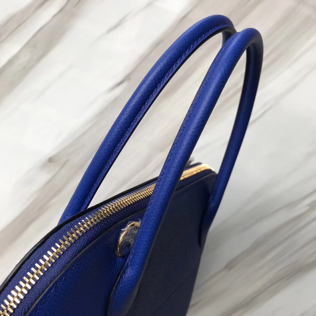 愛馬仕新加坡烏節路總店 寶萊包 Singapore Hermes bolide 27cm I7琉璃藍 Blue zellige