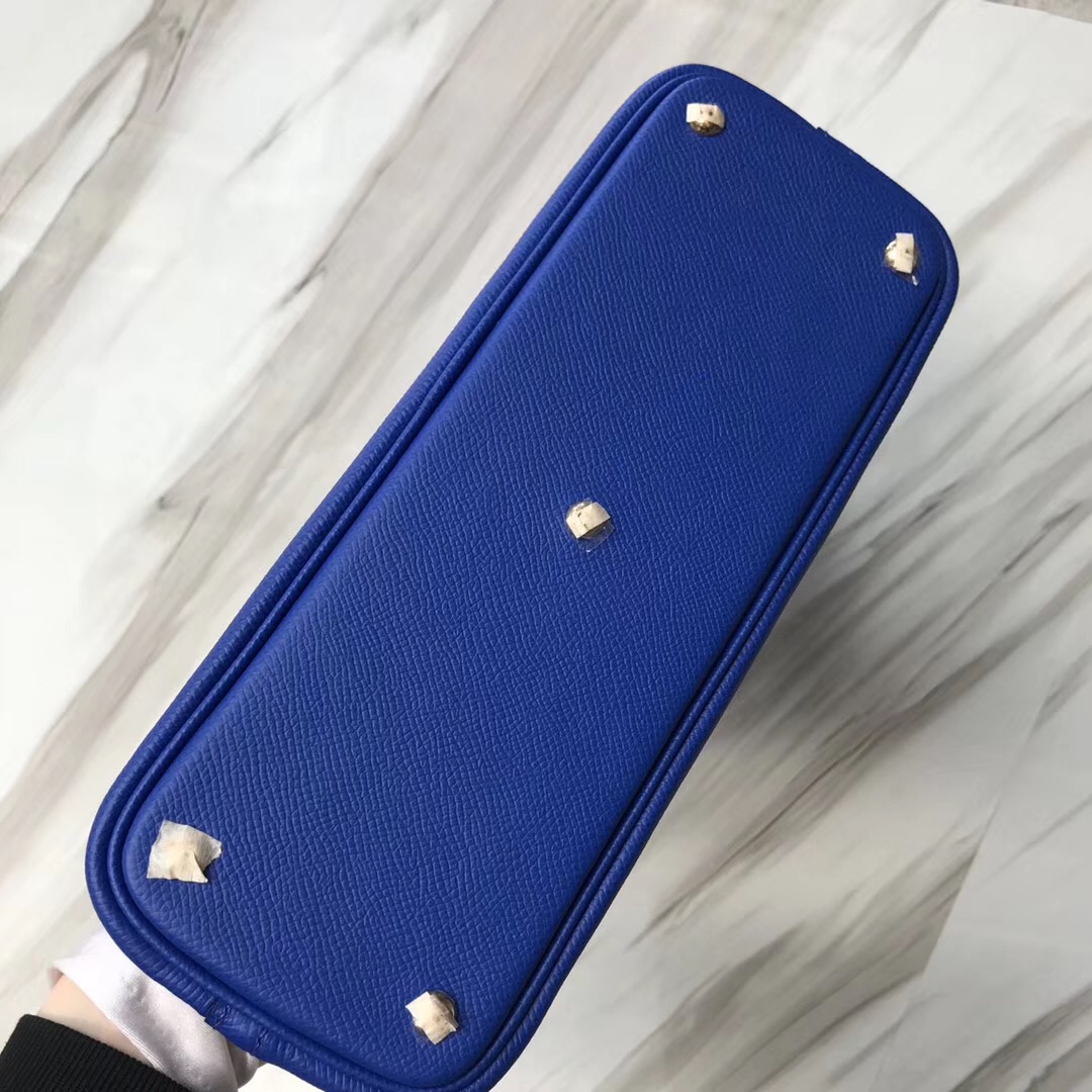 愛馬仕新加坡烏節路總店 寶萊包 Singapore Hermes bolide 27cm I7琉璃藍 Blue zellige