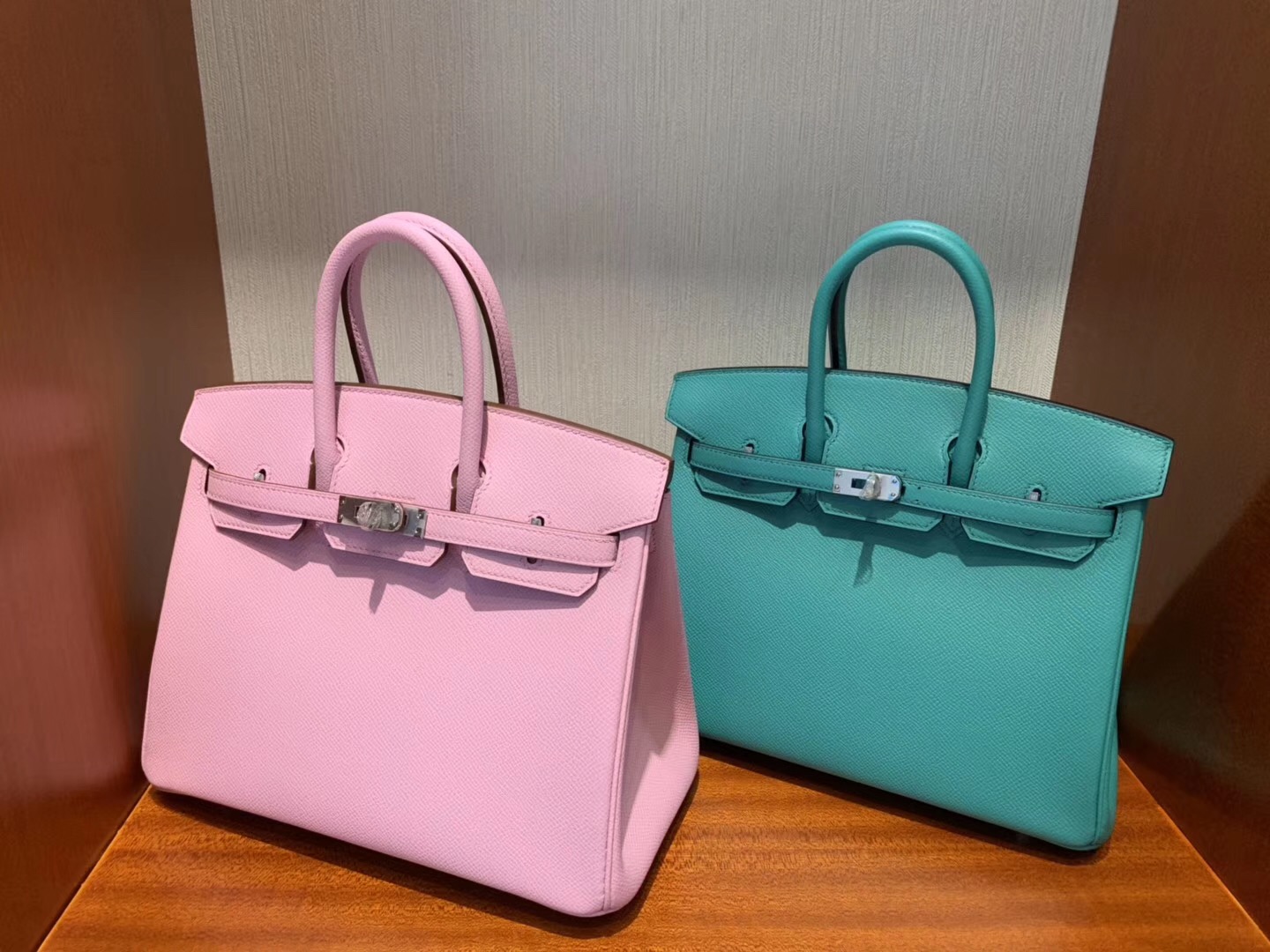 Taichung, Taiwan Hermes Birkin 25CM X9 錦葵紫 Mauve Sylvestre Epsom牛皮