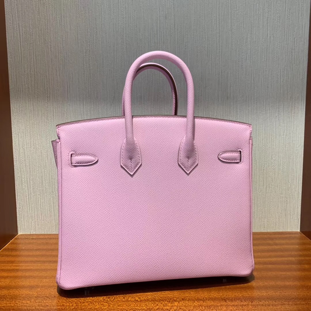 Taichung, Taiwan Hermes Birkin 25CM X9 錦葵紫 Mauve Sylvestre Epsom牛皮