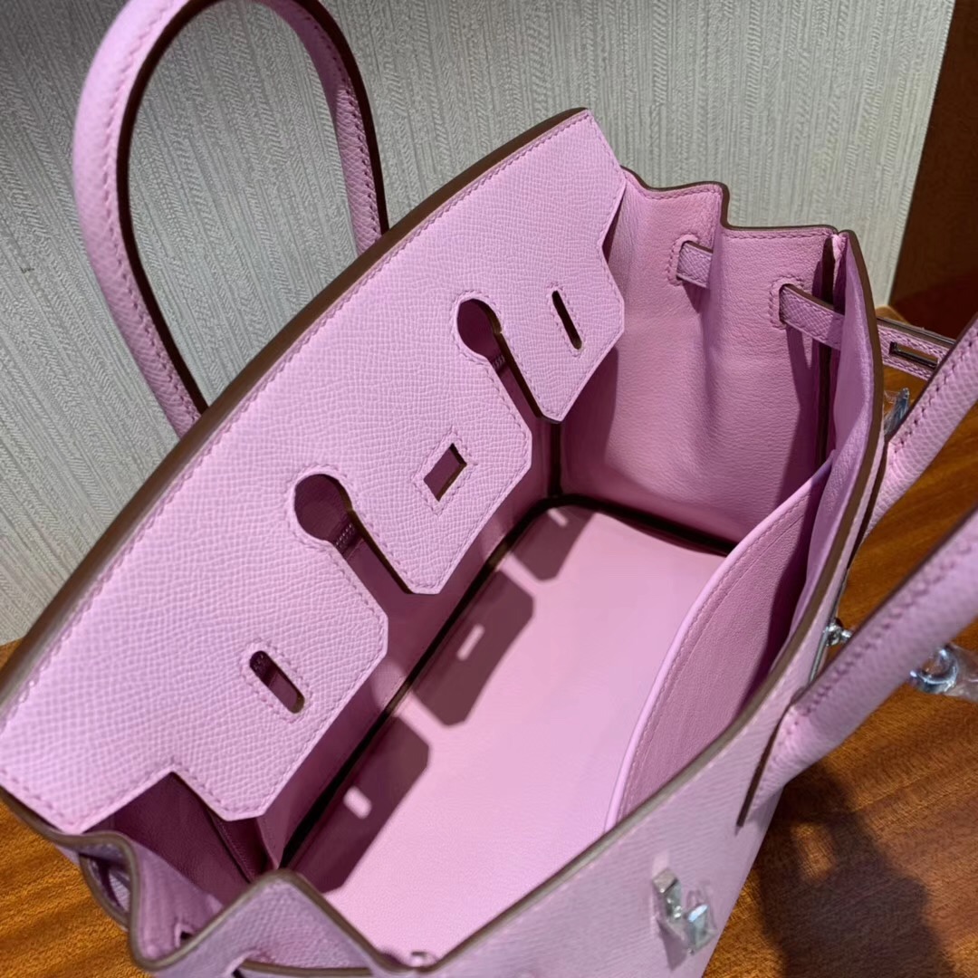 Taichung, Taiwan Hermes Birkin 25CM X9 錦葵紫 Mauve Sylvestre Epsom牛皮